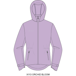 R�hnisch Dame Shield Regnjakke - Lavendel