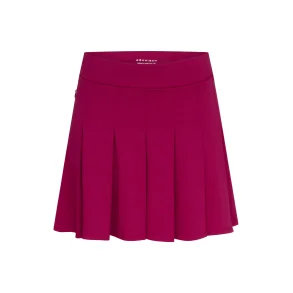 R�hnisch Nicky Pleated Dame Nederdel - Bordeaux 