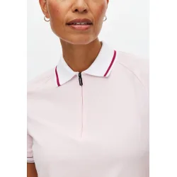 R�hnisch Rib Dame Poloshirt - Lyser�d