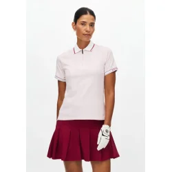 R�hnisch Rib Dame Poloshirt - Lyser�d