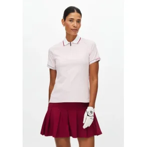 R�hnisch Rib Dame Poloshirt - Lyser�d