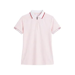 R�hnisch Rib Dame Poloshirt - Lyser�d