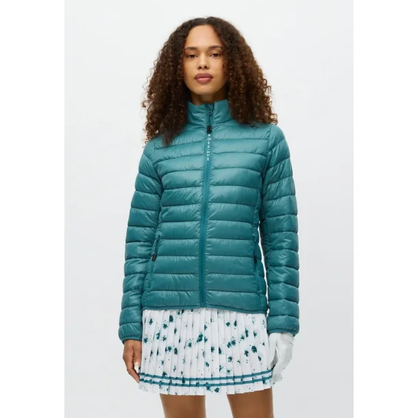 R�hnisch Light Padded Damejakke - Teal Gr�n