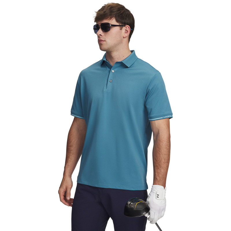 Under Armour Dry Pique Herre Polo - Blå* XXL Blå