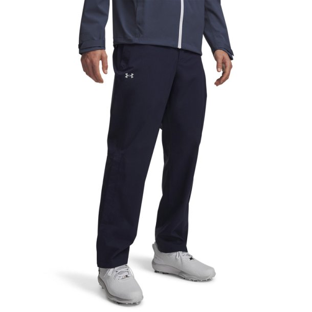 Under Armour DRIVE RAIN PANTS - Navy/Silver