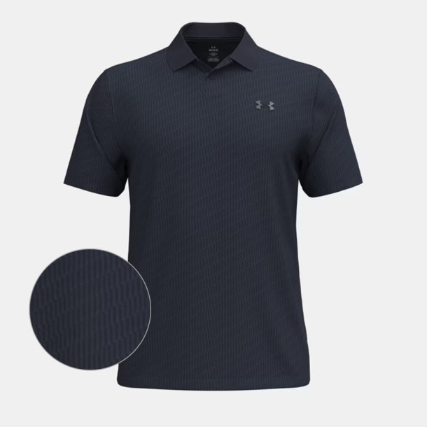 Under Armour Matchplay Printed Herre polo - Navy