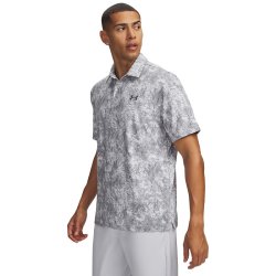 Under Armour Playoff 3.0 Printed Polo - Gr�/Hvid