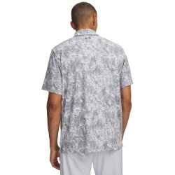 Under Armour Playoff 3.0 Printed Polo - Gr�/Hvid