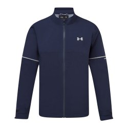 Under Armour DRIVE RAIN JACKET - Navy/Silver