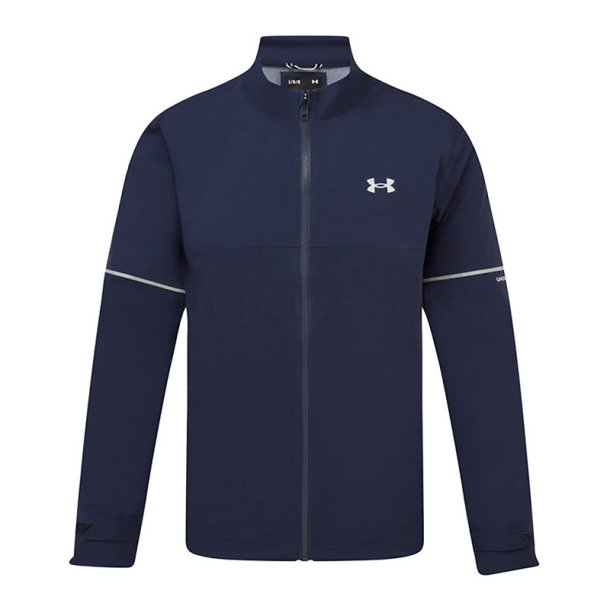 Under Armour DRIVE RAIN JACKET - Navy/Silver