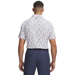 Under Armour ArmourDry Printed Polo - hvid/bl�/Navy