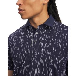 Under Armour ArmourDry Printed Polo - Navy/Hvid