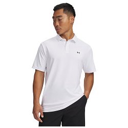 Under Armour T2G Pique Herre Polo - Hvid