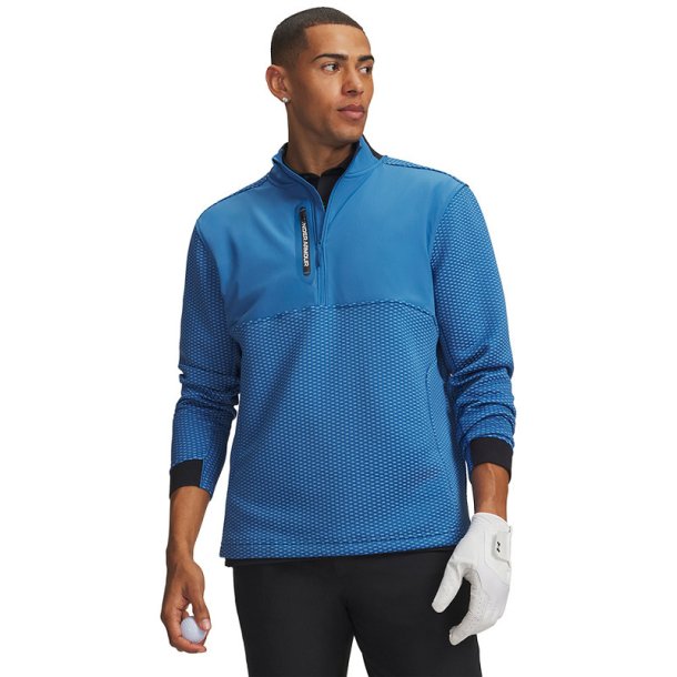 Under Armour Drive Pro Hybrid Half Zip - Bl�