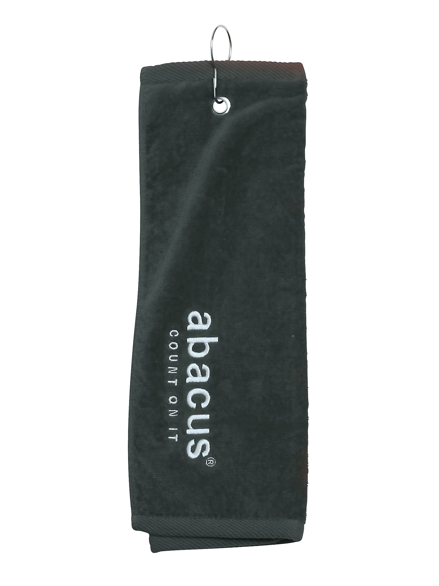 Abacus Golfhåndklæde - Sort