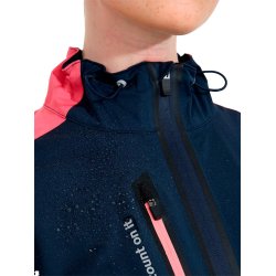 Abacus Bounce Dame Regnjakke - Navy/Rosa