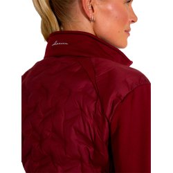 Abacus Portrush Hybrid Damejakke - Bordeaux