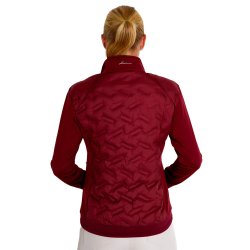 Abacus Portrush Hybrid Damejakke - Bordeaux