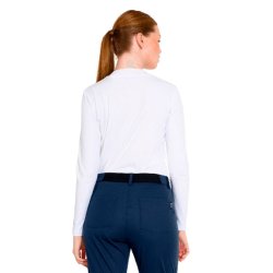 Abacus Aloha UV Dame Turtleneck Baselayer - Hvid