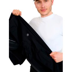 Abacus Bounce Herre Regnjakke - Sort