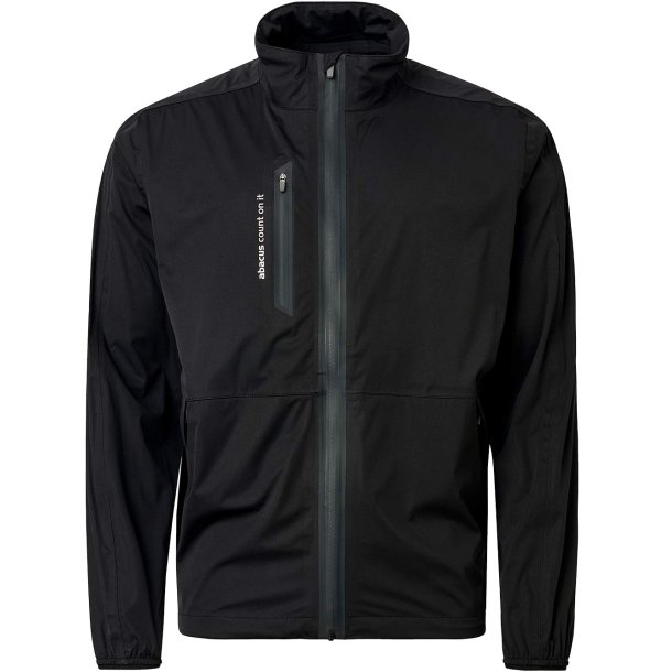 Abacus Bounce Herre Regnjakke - Sort