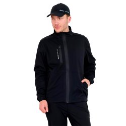 Abacus Bounce Herre Regnjakke - Sort