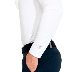 Abacus Aloha UV Herre Turtleneck Baselayer - Hvid