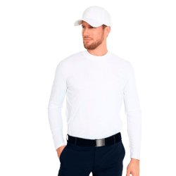 Abacus Aloha UV Herre Turtleneck Baselayer - Hvid
