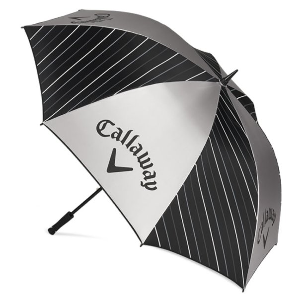 Callaway UV 64" Golfparaply - Sort/Slv/Hvid