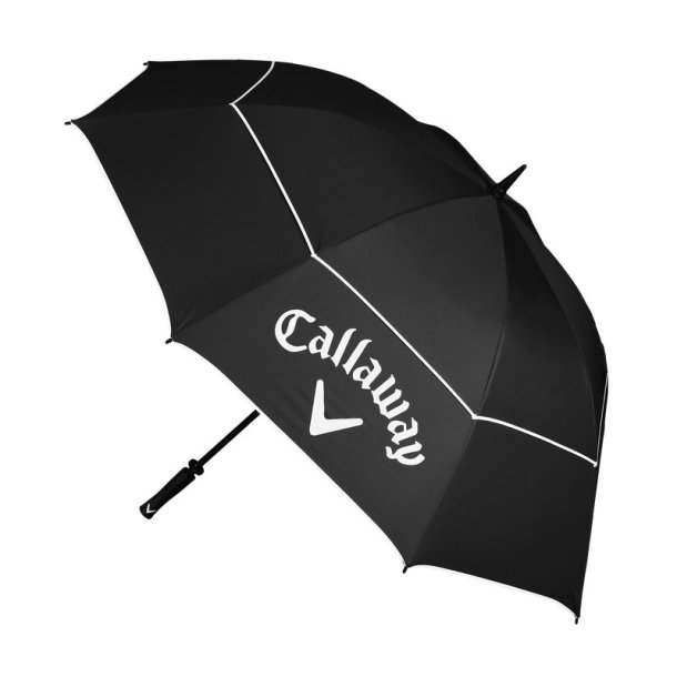 Callaway Shield 64" Golfparaply -Sort/Hvid