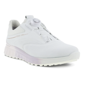 ECCO Golf S-Three Boa Damegolfsko - Hvid