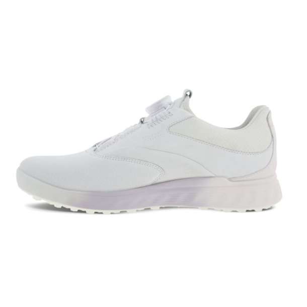 ECCO Golf S-Three Boa Damegolfsko - Hvid*
