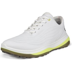 ECCO Golf LT1 Herregolfsko - Hvid/Gul