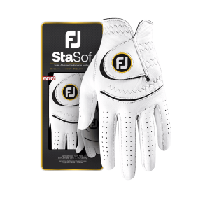 Footjoy StaSof Golfhandske Skind - Hvid Dame