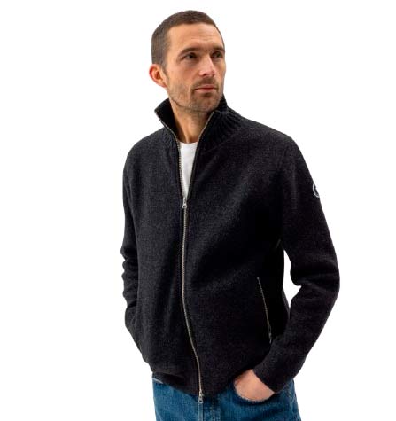 Holebrook Måns Windbreaker Herrejakke - Mørkegrå* M Mørkegrå