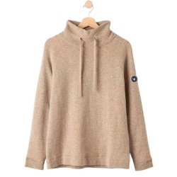 Holebrook Angelika Windbreaker Striktrje - Sandmeleret