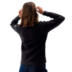 Holebrook Claire Fullzip Strikjakke - Mrkegr