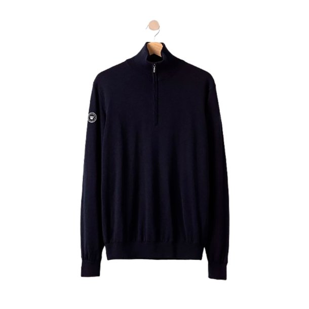 Holebrook Jesper Windbreaker Herre Striktrje - Navy