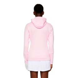 J. Lindeberg Aerial   Zip Dame Hoodie - Lyserd*