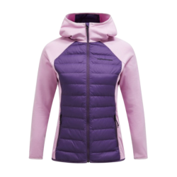 Peak Performance Helium Hybrid Dunjakke - Dame - Lyserd/Lilla*