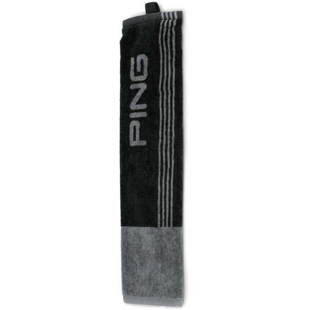 Ping Tri-Fold Hndklde - Gr/Sort