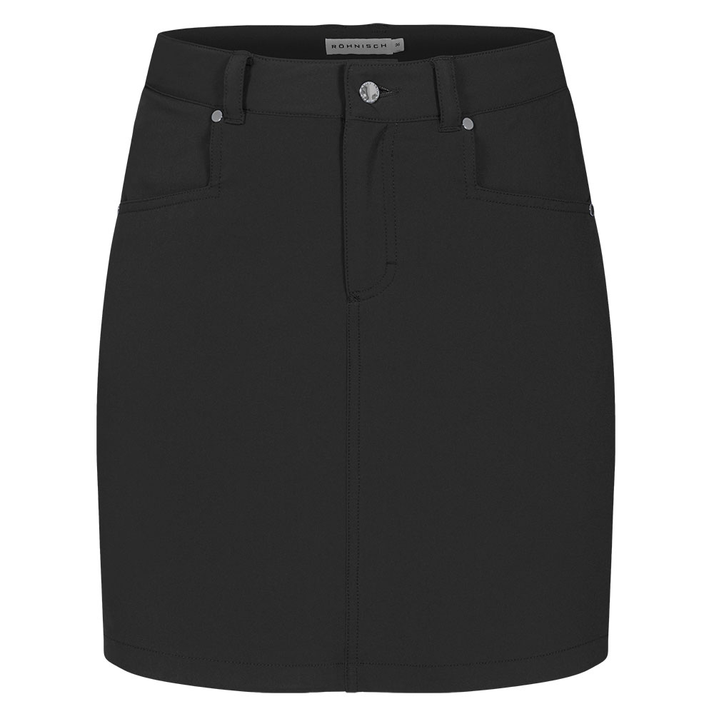 Röhnisch Chie Comfort Skort 50 cm - Sort* 38 Sort