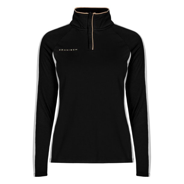 R&ouml;hnisch Skyler Half Zip Midlayer - Sort