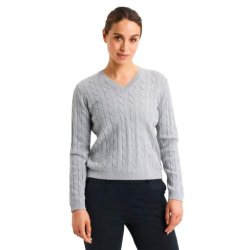 Rhnisch Strikket Sweater - Grmeleret