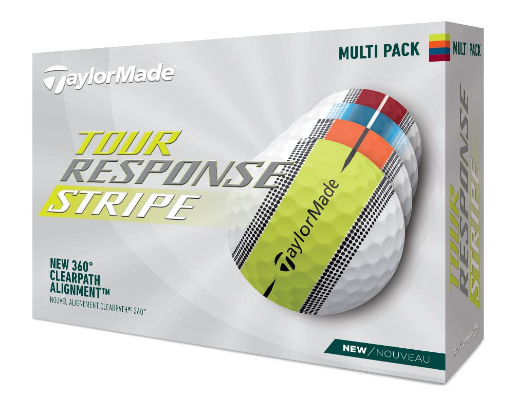 Taylormade Tour Response Stripe Golfbolde - Multi Pack*