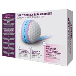 Taylormade Tour Response Stripe Golfbolde lysebl stribe