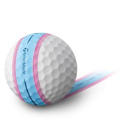 Taylormade Tour Response Stripe Golfbolde lysebl stribe