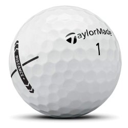 TaylorMade Distance+ Golfbolde - Hvid