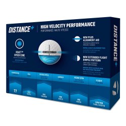 TaylorMade Distance+ Golfbolde - Hvid