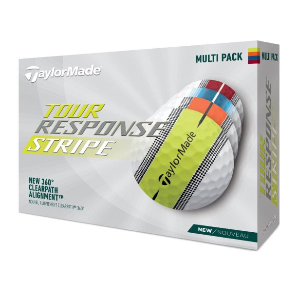 Taylormade Tour Response Stripe Golfbolde - Multi Pack